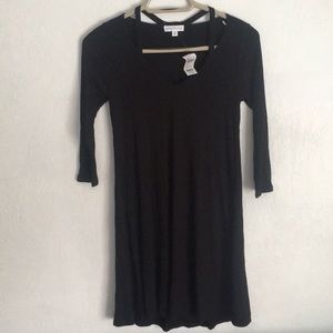 Black long sleeve dress